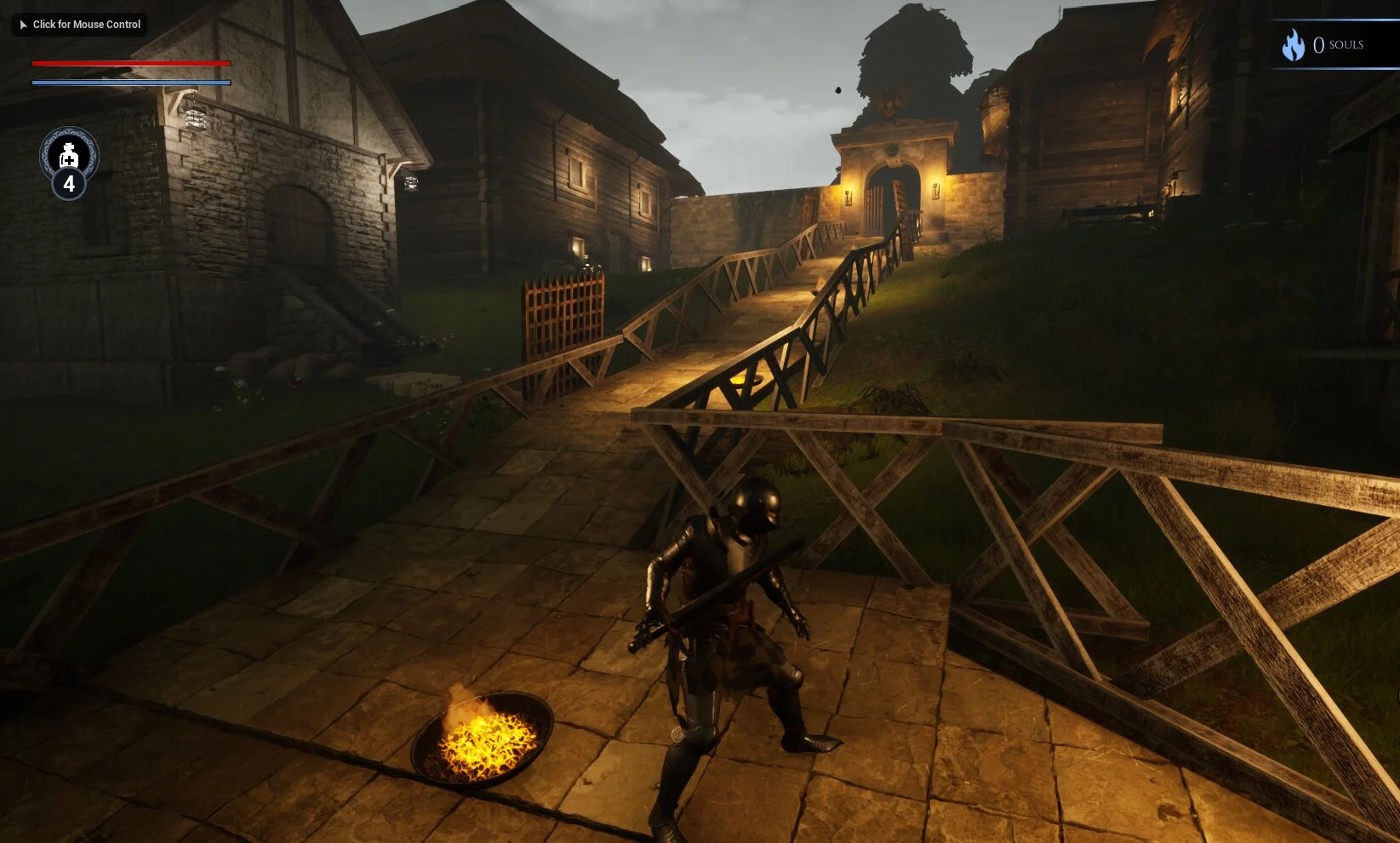 3D RPG gameplay screenshot in Unreal Engine 4